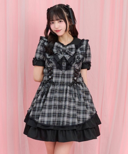 Secret Honey（シークレットハニー） ワンピース 半袖 サイドレース