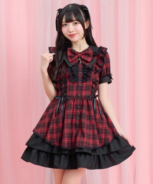 Secret Honey（シークレットハニー） ワンピース 半袖 サイドレース