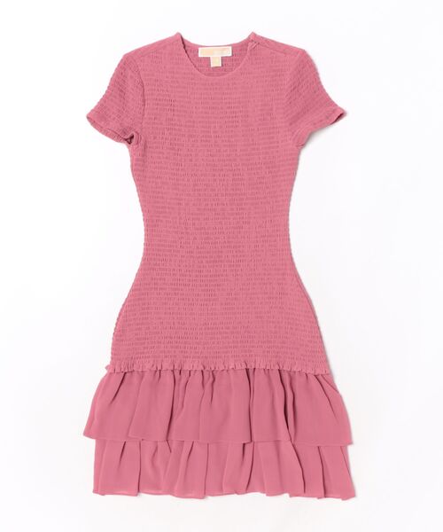 MICHAEL KORS（マイケルコース） ワンピース スモックド ジョーゼット