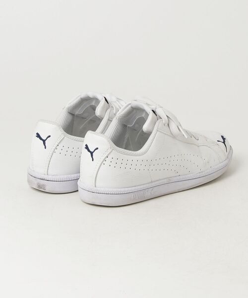 「PUMA」 ローカットスニーカー 23cm ホワイト レディース_画像2