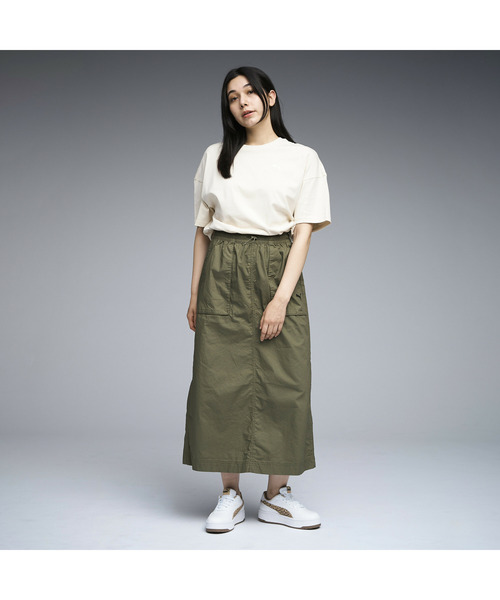 「PUMA」 ローカットスニーカー 25.0cm ホワイト系その他 レディース_画像2