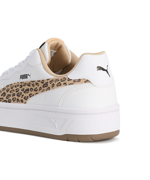 「PUMA」 ローカットスニーカー 25.0cm ホワイト系その他 レディース_画像5
