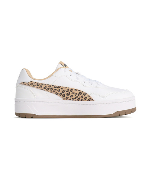 「PUMA」 ローカットスニーカー 25.0cm ホワイト系その他 レディース_画像8