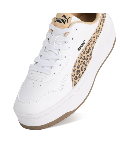 「PUMA」 ローカットスニーカー 25.0cm ホワイト系その他 レディース_画像9