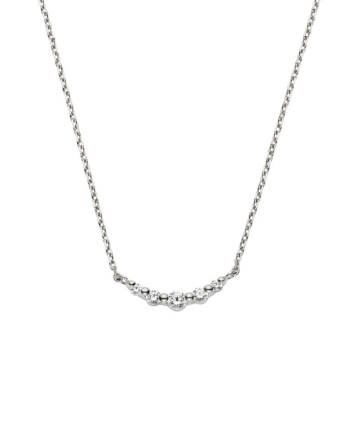 va vendome aoyama ネックレス シルバー ジルコニアライン