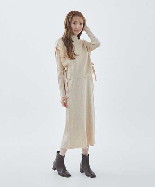 ワンピース ドロップショルダーベスト付ワンピース Zozotown Paypayモール店 通販 Paypayモール