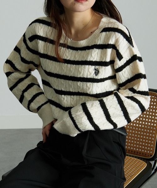 U.S. POLO ASSN. ニット セーター 「新色追加」「U.S.POLO ASSN