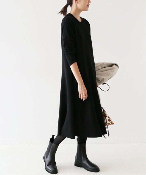 SLOBE IENA（スローブイエナ） ワンピース ウォッシャブルフレアニット