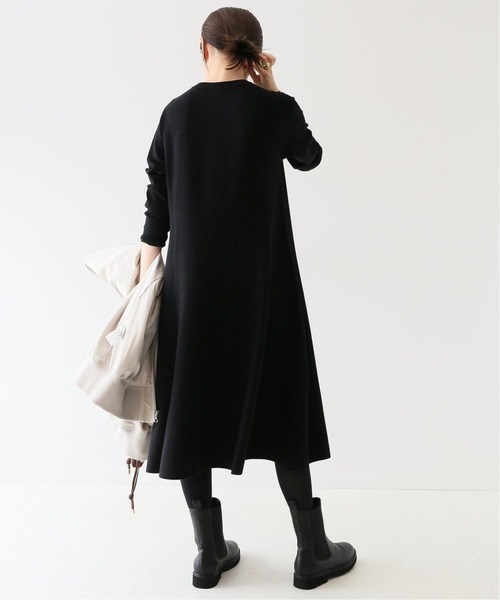 SLOBE IENA（スローブイエナ） ワンピース ウォッシャブルフレアニット