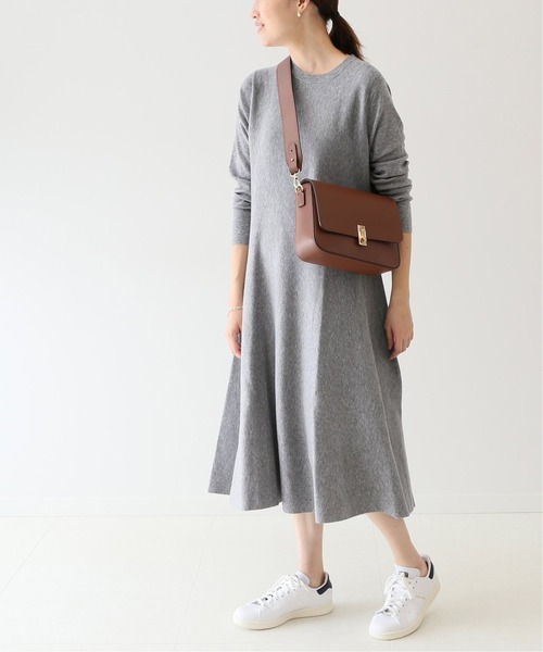 SLOBE IENA（スローブイエナ） ワンピース ウォッシャブルフレアニット