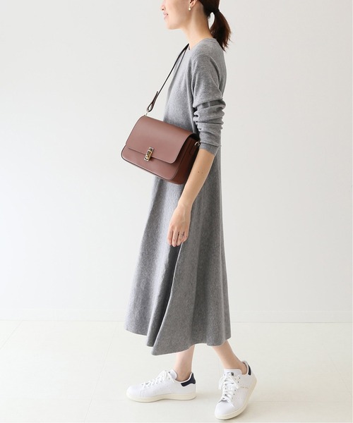 SLOBE IENA（スローブイエナ） ワンピース ウォッシャブルフレアニット