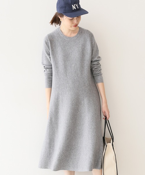 SLOBE IENA（スローブイエナ） ワンピース ウォッシャブルフレアニット