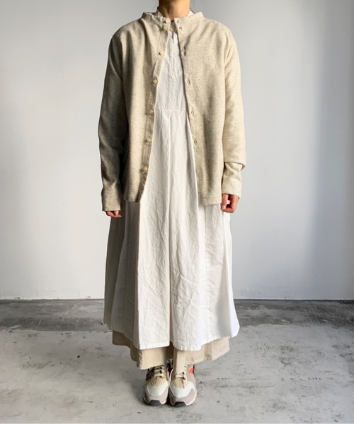 カーディガン ventblanc:ストレッチ起毛2WAY カーディガン レディース vent blanc カーディガン ventblanc:ストレッチ起毛2WAY