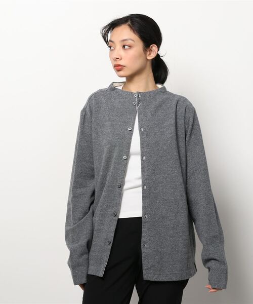 カーディガン ventblanc:ストレッチ起毛2WAY カーディガン レディース vent blanc カーディガン ventblanc:ストレッチ起毛2WAY