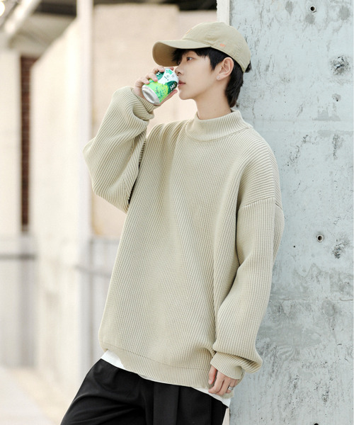 TERRE テール シンプル カジュアル ストリート MOQUETTE ニット TERRE テール シンプル カジュアル ストリート MOQUETTE ニット