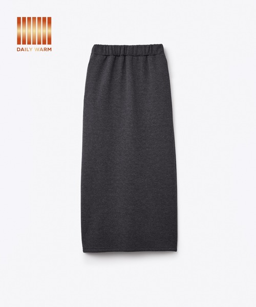 coca（コカ） スカート 「DAILY WARM」裏シャギー起毛Iラインスカート