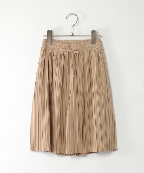 ikka（イッカ） パンツ 「イージーケア／接触冷感」プリーツガウチョ