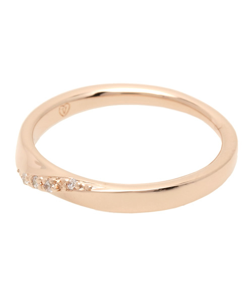 指輪 リング シルバー キュービックジルコニアペアリング レディース