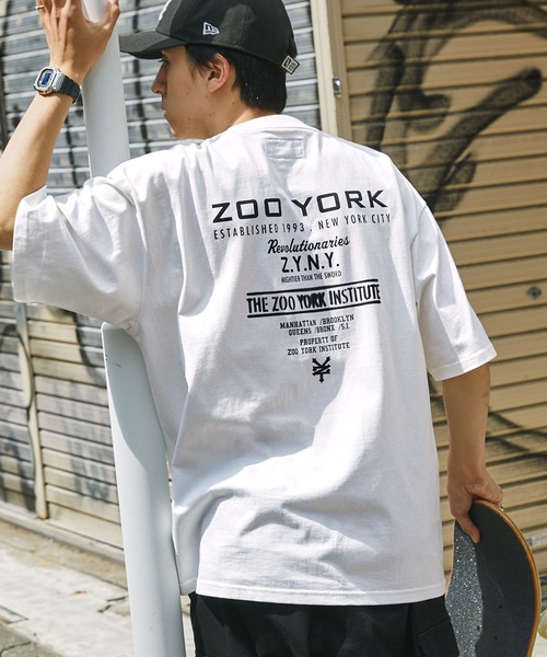 ZOO YORK（ズーヨーク） tシャツ 別注 ラバープリント ビッグ