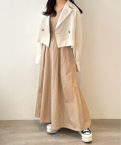 Olu.（オルドット） ワンピース 3wayケープロングワンピース