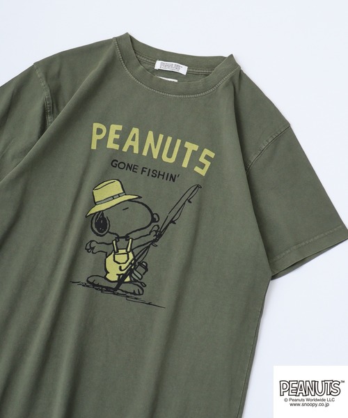 min2さま　専用 PEANUTS tシャツ LUMBER スヌーピー プリントTシャツ 半袖