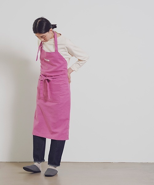 Labas ピンクエプロン CLASKA Gallery & Shop ”DO” エプロン エプロン KITCHEN : ZOZOTOWN
