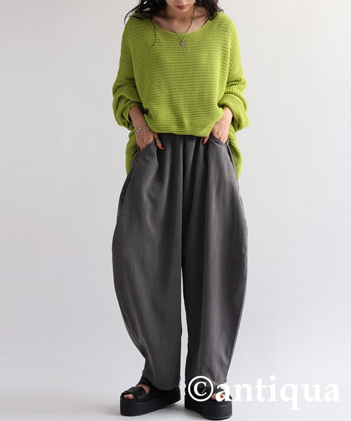 antiqua（アンティカ） パンツ サーカスパンツ レディース : ZOZOTOWN