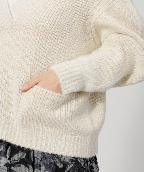 ○★新品 未使用 maiami アルパカ クロシェット コート 定番ニットコート ○☆新品 未使用 maiami アルパカ クロシェット コート 定番