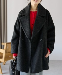 sakishimatokyo ピーコート pコート ミドル丈 シャギーピーコート