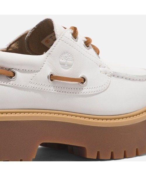 【美品】Timberland ホワイトデッキシューズ Timberland - 【超激レア‼️限定完売モデル 新品】 25cm