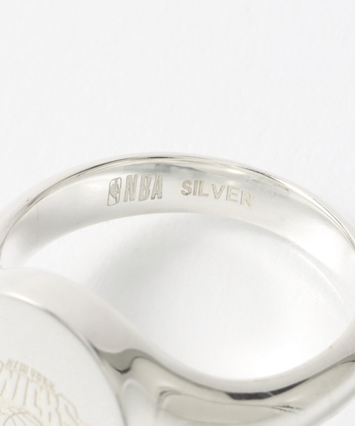 指輪 リング OFF THE COURT by NBA / オフ・ザ・コート バイ NBA SILVER925 RING KNICKS メンズの画像