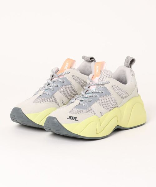 Steve Madden 厚底 プラットフォーム スニーカー ラインストーン STEVE MADDEN スニーカー ラインストーンボリュームソール