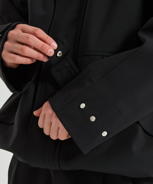 ミリタリージャケット モッズコート 「THE TOKYO/ザトウキョウ」WTRK Wool Nylon Bonding Type ECWCS Jackの画像