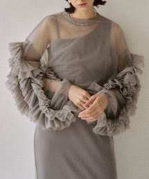 3way tulle ruffles dressのドレス|Dorry Doll / LE'RURE