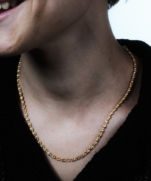 ネックレス 「quip queint」anker chain necklace / アンカー チェーン ネックレス レディース メンズの画像
