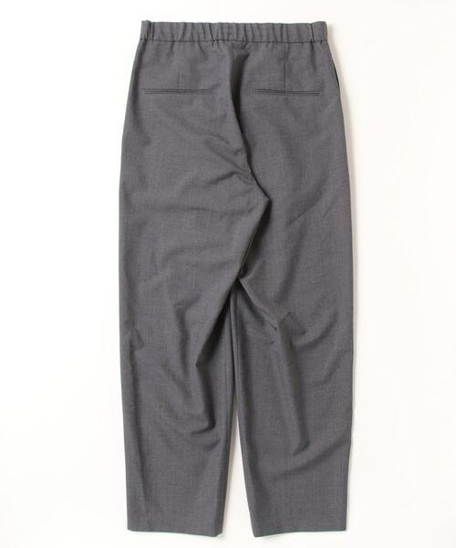 スラックス ATON (エイトン)WOOL TROPICAL | TAPERED EASY PANTS 