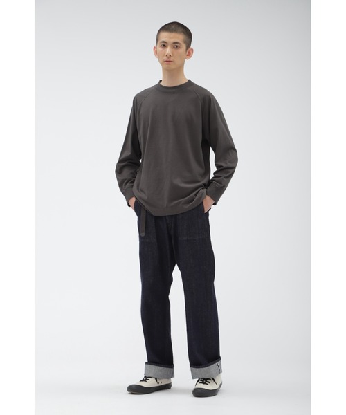 MHL.（エムエイチエル） tシャツ UPCYCLING COTTON JERSEY メンズ