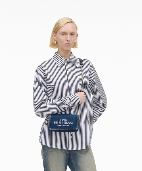 MARC BY MARC JACOBS Denim Bag デニム バッグ 水玉 極美品 マークジェイコブス MARC JACOBS THE DENIM CHAIN SMALL