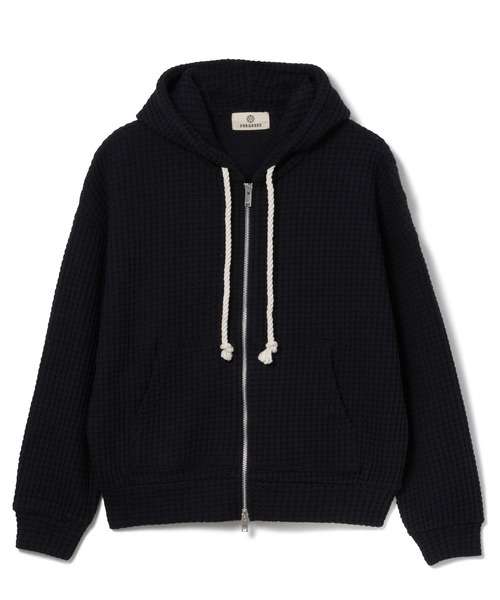 パーカー SEAGREEN(シーグリーン) BIG WAFFLE HOODIE レディース