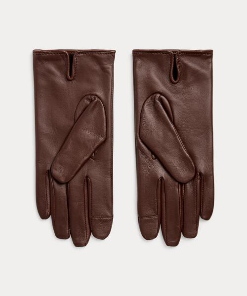 LAUREN RALPH LAUREN（ローレン ラルフローレン） 手袋 ロゴエンボスド