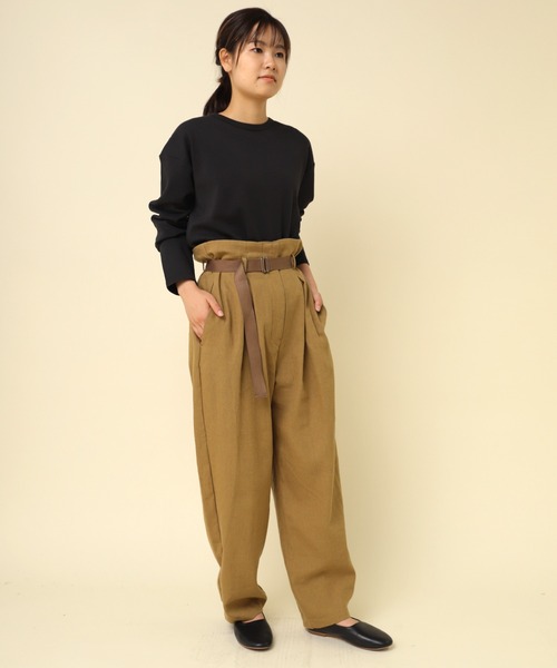 RNA-N（アールエヌエーエヌ） パンツ R4264 コットンリネンウールハイ  