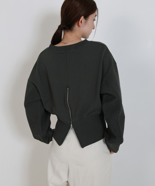 select MOCA（セレクトモカ） トレーナー スウェット バックジップ