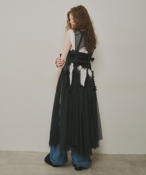 J1U by LA BELLE ETUDE】バックルデザインチュールジレ – LA
