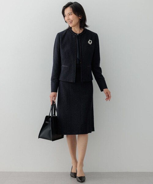 23区（ニジュウサンク） tシャツ 「洗える」ジョーゼットフリル