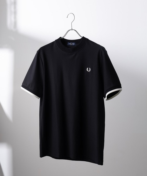 FRED PERRY tシャツ 「FRED PERRY」TIPPED CUFF PIQUE SHIRT