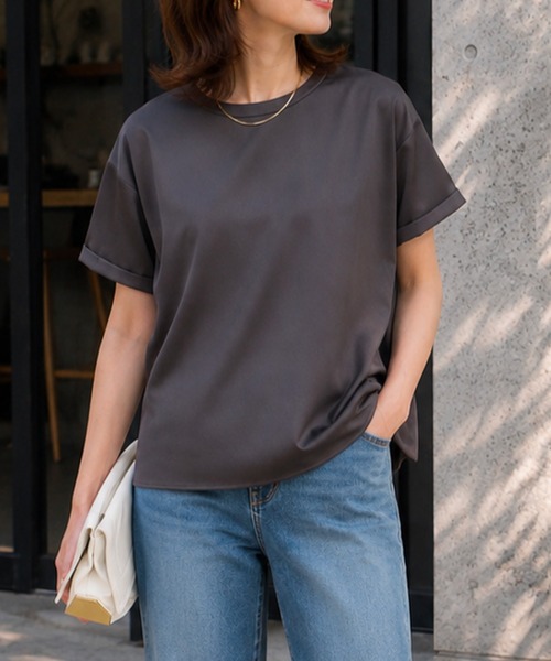 スコットクラブ◆半袖ブラウス ★バックジップ スコットクラブ◇半袖ブラウス ☆バックジップ SCOTCLUBのTシャツ
