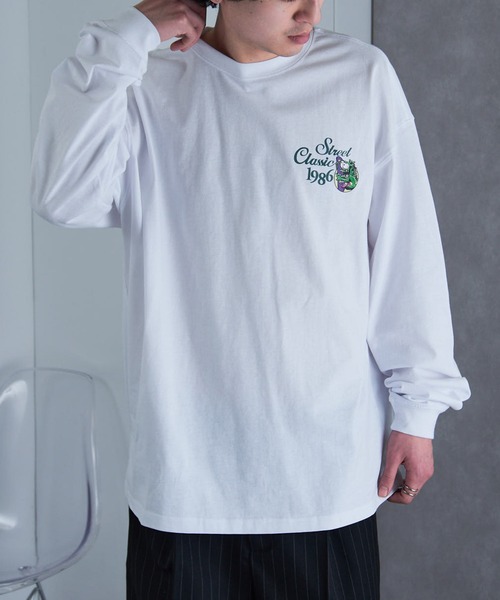 AIRWALK tシャツ 「AIRWALK」ワンポイントモンスター