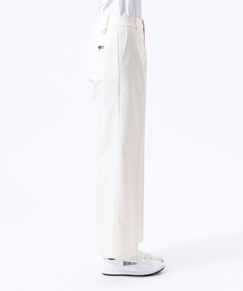 ビームスゴルフ　レディース　パンツ ビームスゴルフ BE 【ストレッチ】ウエストゴムシンプルロング