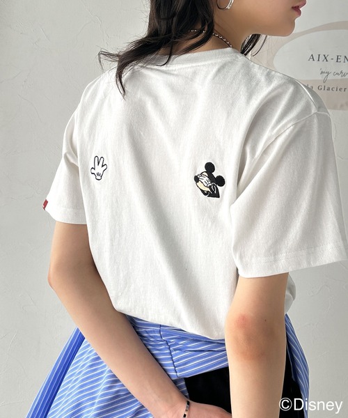 classicalelf tシャツ 綿100%大人可愛い♪バック「ディズニー