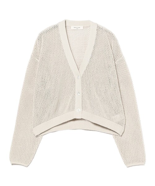 Demi-Luxe BEAMS カーディガン ギマコットン Vネック レディース